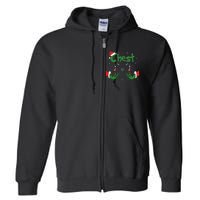 Christmas Couples Chest Matching Chestnuts Full Zip Hoodie