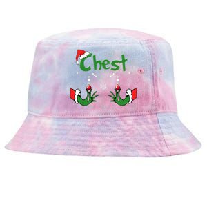 Christmas Couples Chest Matching Chestnuts Tie-Dyed Bucket Hat