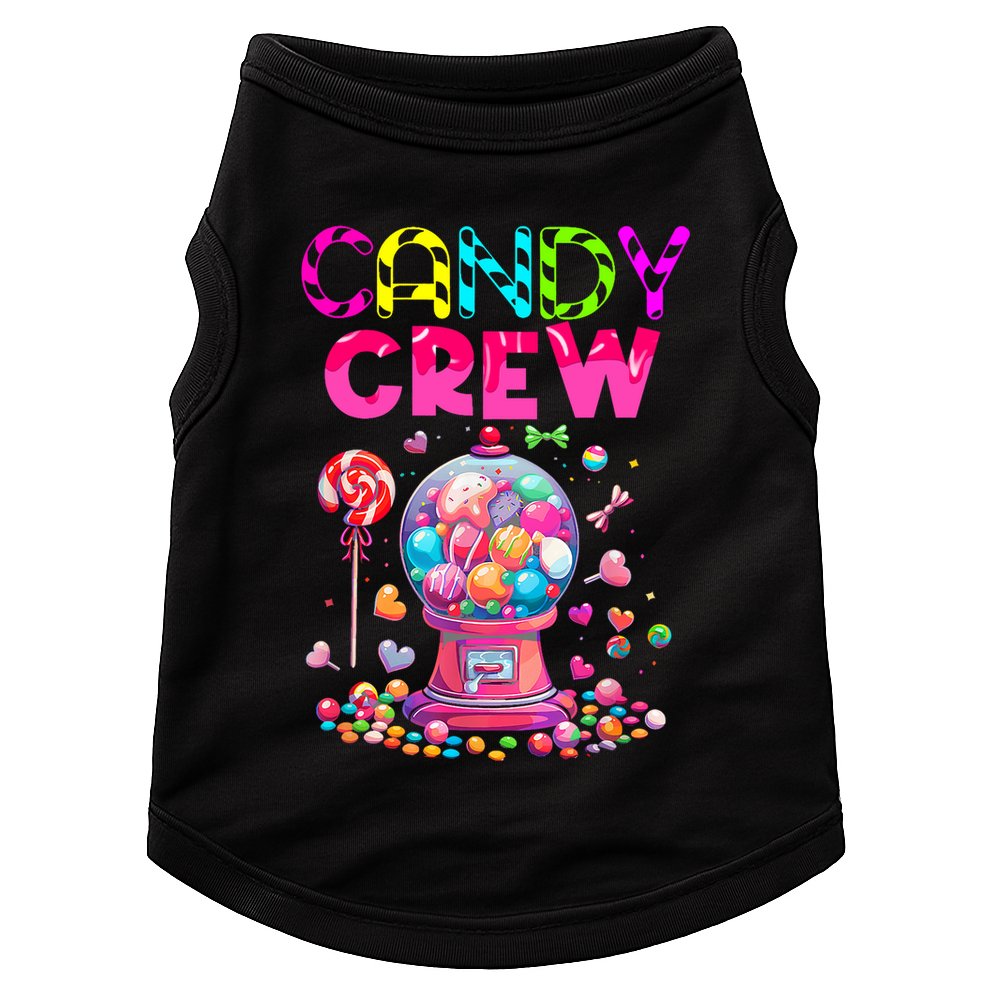 Candy Crew Candy Land Sweetie Candy Squad Halloween Costume Doggie Tank