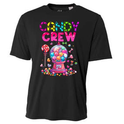 Candy Crew Candy Land Sweetie Candy Squad Halloween Costume Cooling Performance Crew T-Shirt