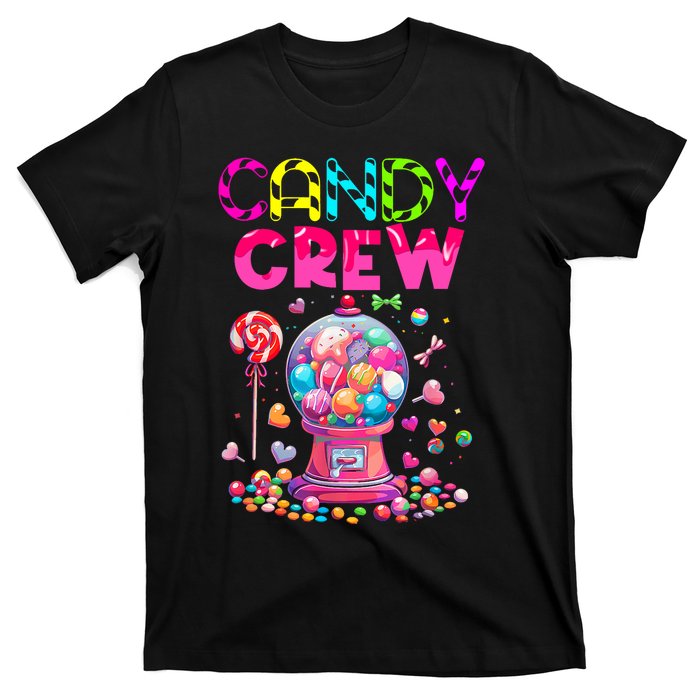 Candy Crew Candy Land Sweetie Candy Squad Halloween Costume T-Shirt