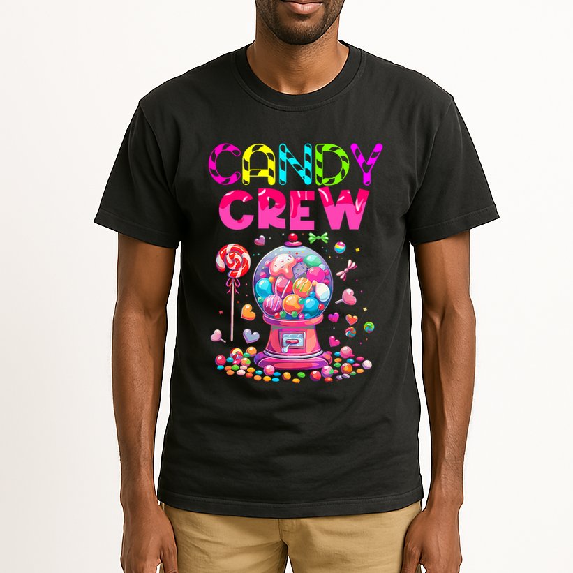 Candy Crew Candy Land Sweetie Candy Squad Halloween Costume Tall T-Shirt