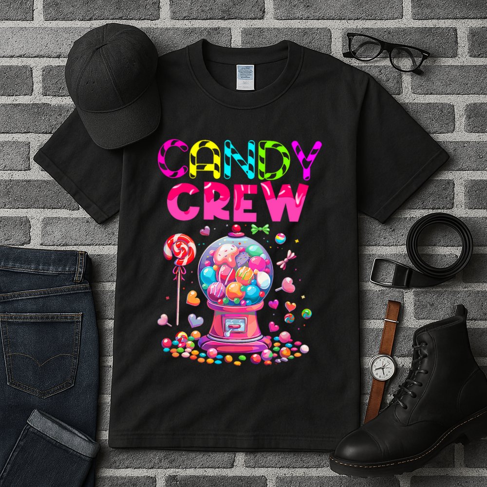 Candy Crew Candy Land Sweetie Candy Squad Halloween Costume Tall T-Shirt