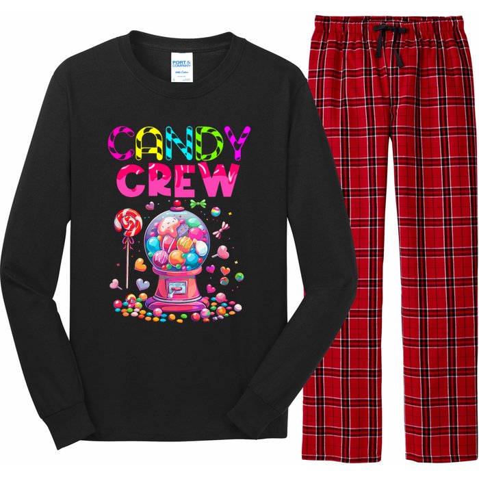 Candy Crew Candy Land Sweetie Candy Squad Halloween Costume Long Sleeve Pajama Set