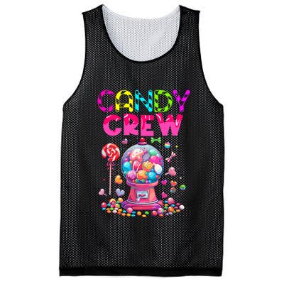 Candy Crew Candy Land Sweetie Candy Squad Halloween Costume Mesh Reversible Basketball Jersey Tank