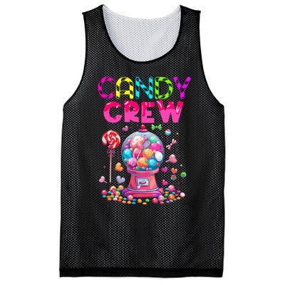 Candy Crew Candy Land Sweetie Candy Squad Halloween Costume Mesh Reversible Basketball Jersey Tank