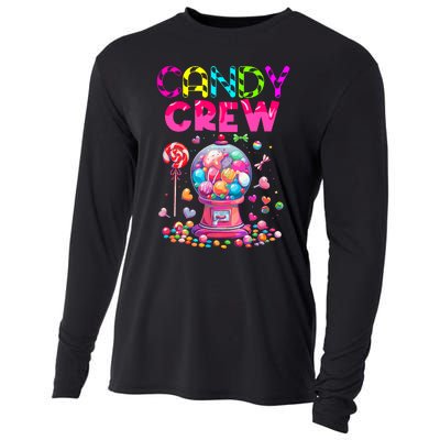 Candy Crew Candy Land Sweetie Candy Squad Halloween Costume Cooling Performance Long Sleeve Crew