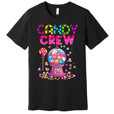 Candy Crew Candy Land Sweetie Candy Squad Halloween Costume Premium T-Shirt