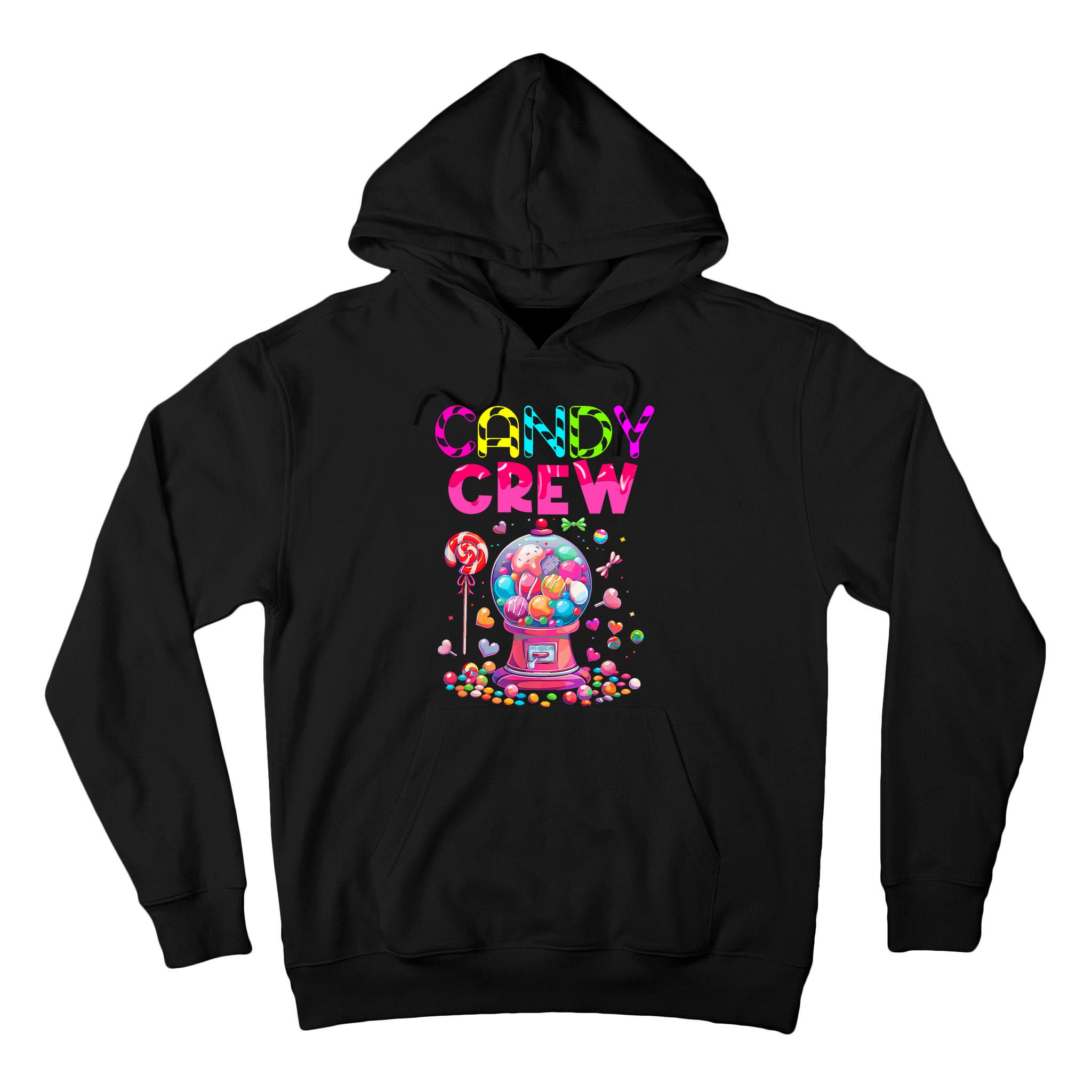 Candy Crew Candy Land Sweetie Candy Squad Halloween Costume Tall Hoodie