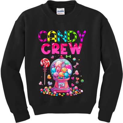 Candy Crew Candy Land Sweetie Candy Squad Halloween Costume Kids Sweatshirt