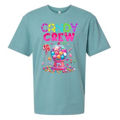 Candy Crew Candy Land Sweetie Candy Squad Halloween Costume Sueded Cloud Jersey T-Shirt