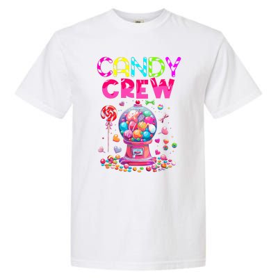 Candy Crew Candy Land Sweetie Candy Squad Halloween Costume Garment-Dyed Heavyweight T-Shirt