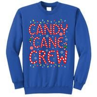 Candy Cane Crew Funny Christmas Candy Cane Lover Xmas Pajama  Sweatshirt