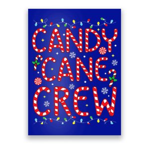 Candy Cane Crew Funny Christmas Candy Cane Lover Xmas Pajama  Poster