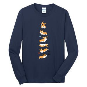 Cutie Corgis Tall Long Sleeve T-Shirt