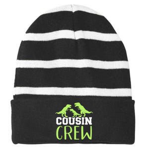 Cousin Crew Striped Beanie with Solid Band