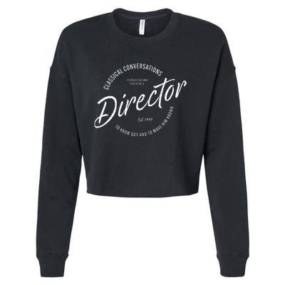 CC Classical Conversations Director Homeschool Cropped Pullover Crew