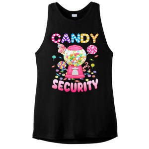 Candysecurity Candyland Costume Teens Adult Ladies PosiCharge Tri-Blend Wicking Tank