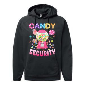 Candysecurity Candyland Costume Teens Adult Performance Fleece Hoodie