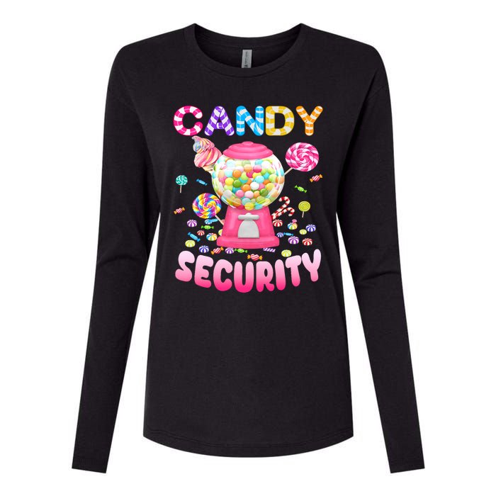 Candysecurity Candyland Costume Teens Adult Womens Cotton Relaxed Long Sleeve T-Shirt