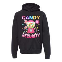 Candysecurity Candyland Costume Teens Adult Premium Hoodie