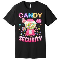 Candysecurity Candyland Costume Teens Adult Premium T-Shirt