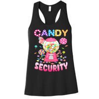 Candysecurity Candyland Costume Teens Adult Women's Racerback Tank