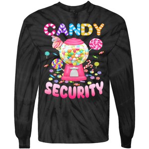 Candysecurity Candyland Costume Teens Adult Tie-Dye Long Sleeve Shirt