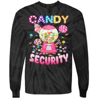 Candysecurity Candyland Costume Teens Adult Tie-Dye Long Sleeve Shirt