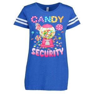 Candysecurity Candyland Costume Teens Adult Enza Ladies Jersey Football T-Shirt