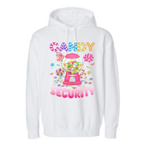 Candysecurity Candyland Costume Teens Adult Garment-Dyed Fleece Hoodie