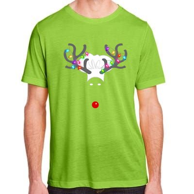 Culinary Cook Christmas Lights Merry Christmas Chef Adult ChromaSoft Performance T-Shirt