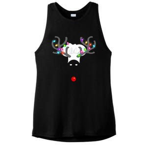 Culinary Cook Christmas Lights Merry Christmas Chef Ladies PosiCharge Tri-Blend Wicking Tank