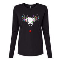 Culinary Cook Christmas Lights Merry Christmas Chef Womens Cotton Relaxed Long Sleeve T-Shirt