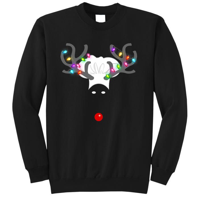 Culinary Cook Christmas Lights Merry Christmas Chef Sweatshirt