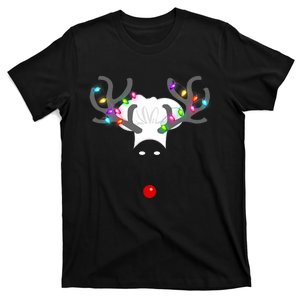 Culinary Cook Christmas Lights Merry Christmas Chef T-Shirt