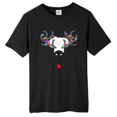 Culinary Cook Christmas Lights Merry Christmas Chef Tall Fusion ChromaSoft Performance T-Shirt