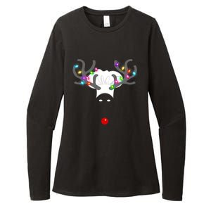 Culinary Cook Christmas Lights Merry Christmas Chef Womens CVC Long Sleeve Shirt