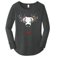 Culinary Cook Christmas Lights Merry Christmas Chef Women's Perfect Tri Tunic Long Sleeve Shirt