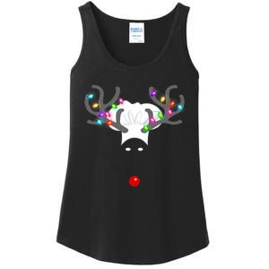 Culinary Cook Christmas Lights Merry Christmas Chef Ladies Essential Tank