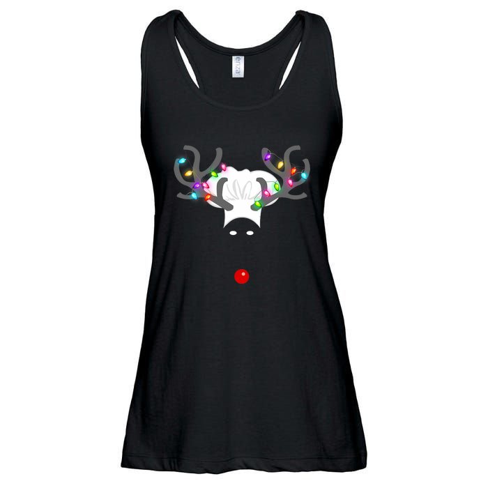 Culinary Cook Christmas Lights Merry Christmas Chef Ladies Essential Flowy Tank