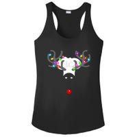 Culinary Cook Christmas Lights Merry Christmas Chef Ladies PosiCharge Competitor Racerback Tank