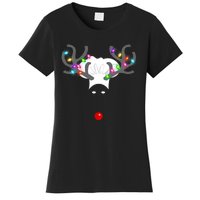 Culinary Cook Christmas Lights Merry Christmas Chef Women's T-Shirt