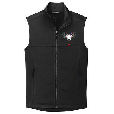 Culinary Cook Christmas Lights Merry Christmas Chef Collective Smooth Fleece Vest