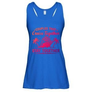 Couple Cruise Couples That Cruise Together Cruising Meaningful Gift Ladies Essential Flowy Tank