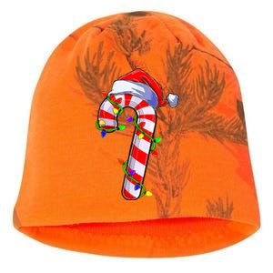 Christmas Candy Cane Santa Hat  Kati - Camo Knit Beanie