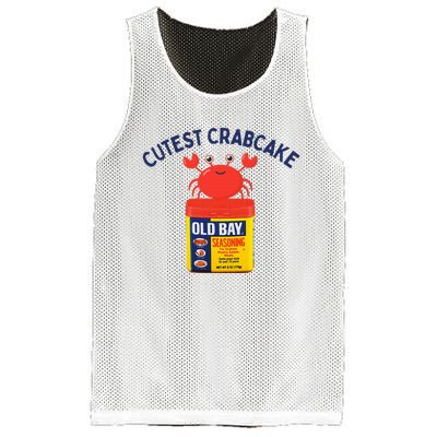 Cutest Crab Cake Maryland Child Mesh Reversible Basketball Jersey Tank