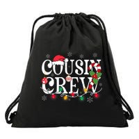 Cousin Crew Christmas Cousins Christmas Matching Family Drawstring Bag