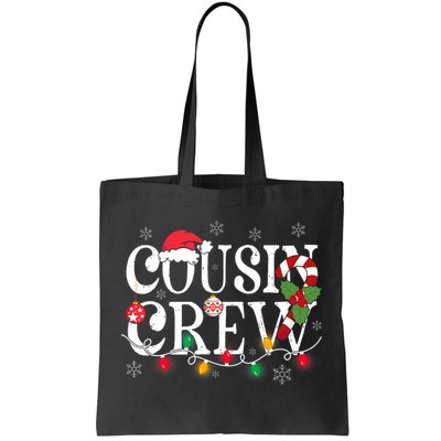 Cousin Crew Christmas Cousins Christmas Matching Family Tote Bag