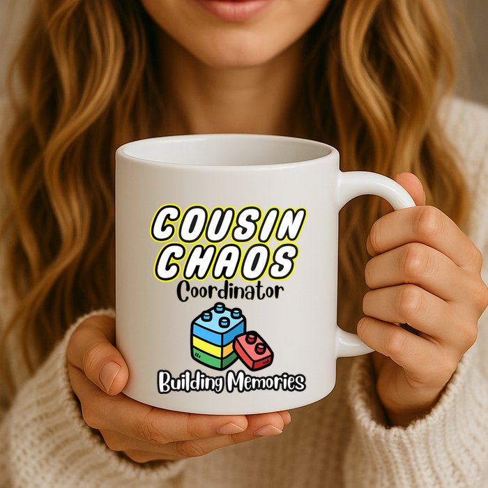 Cousin Chaos Coordinator Building Memories Coffee Mug